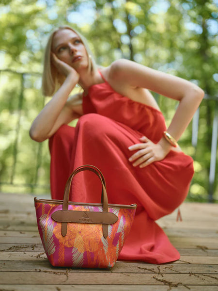 LUMA - GLIDE - MINI BAG - FUŞYA TURUNCU
