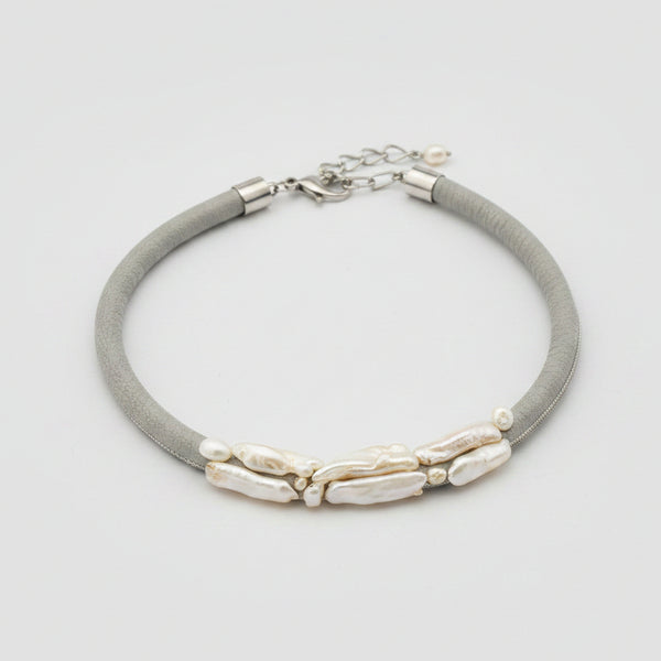 Flow Collar 08- Grey Kolye