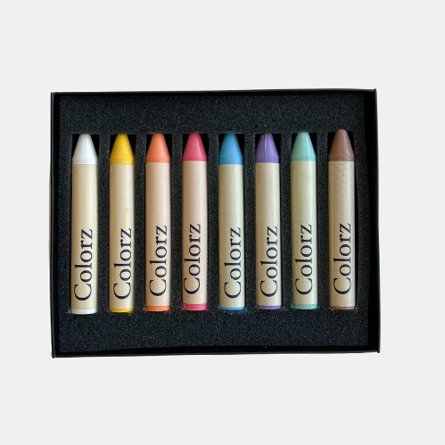 Profesyonel 8li Yağlı Pastel Seti (Şeker Renkleri)