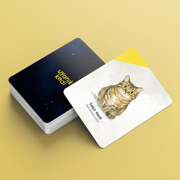 Uyanık Kedi Kart Oyunu – Dikkat Odaklı Eğlence