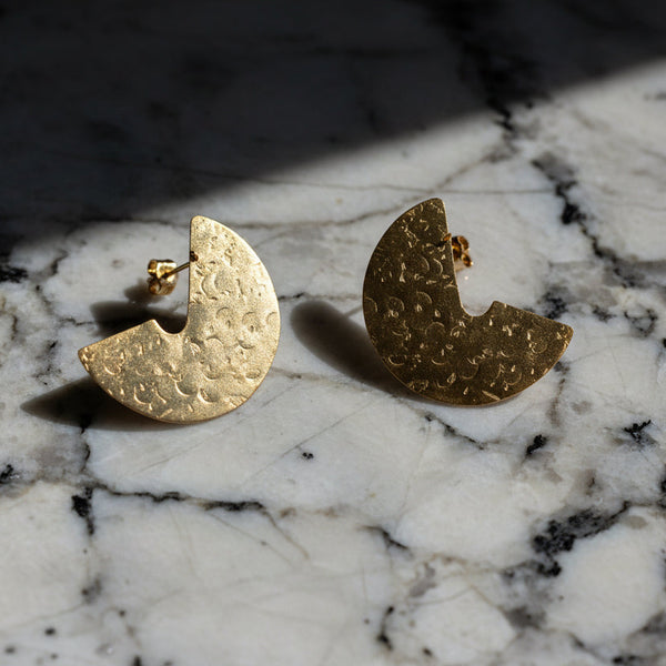 Slice Fan Earrings